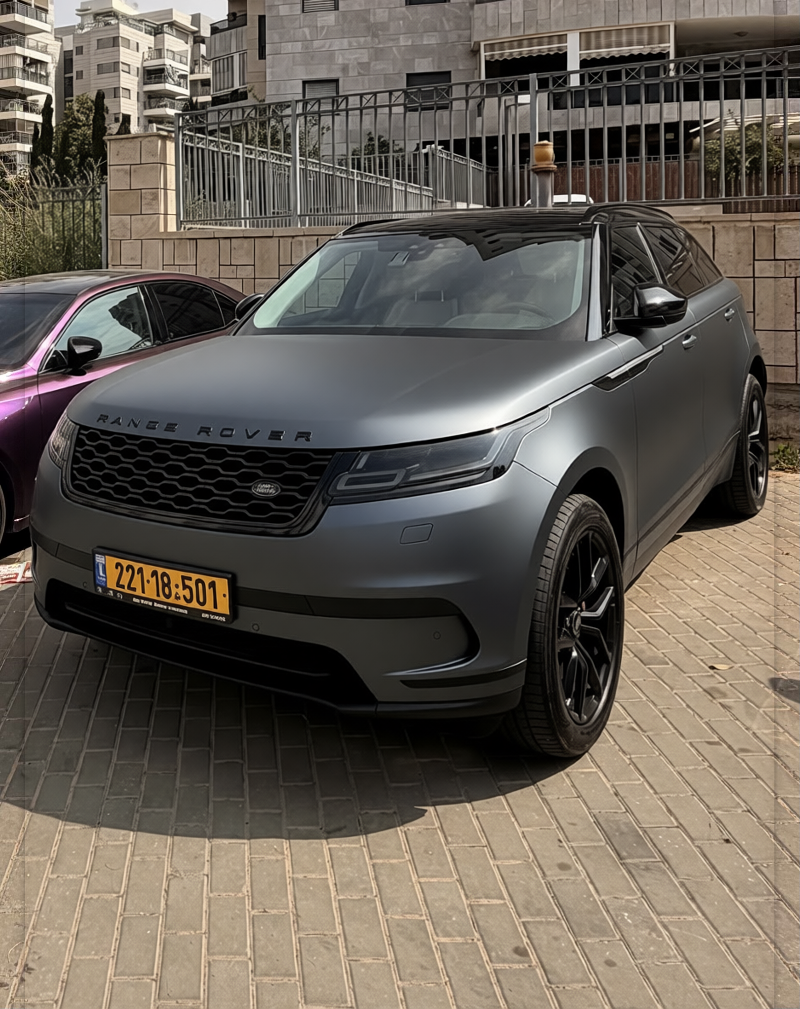 Preview Car 48 rendered in Nardo Grey satin paint